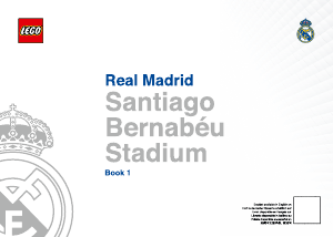 Handleiding Lego set 10299 Creator Real Madrid – stadion Santiago Bernabéu