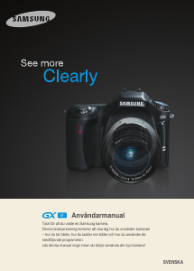Bruksanvisning Samsung GX-1L Digitalkamera