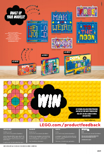 Manuale Lego set 41950 DOTS DOTS MEGA PACK - Lettere e caratteri