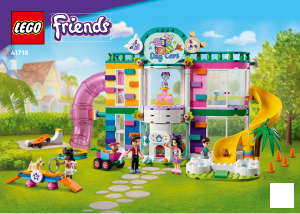 Kullanım kılavuzu Lego set 41718 Friends Evcil Hayvan Bakım Merkezi