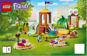 Instrukcja Lego set 41698 Friends Plac zabaw dla zwierzątek