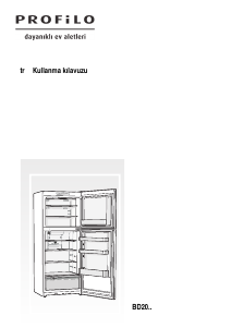 Kullanım kılavuzu Profilo BD2155LFNN Donduruculu buzdolabı