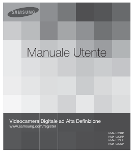 Manuale Samsung HMX-U20BP Fotocamera digitale