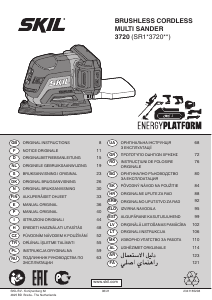 Manuál Skil 3720 CB Delta bruska