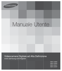 Manuale Samsung HMX-U20SP Fotocamera digitale
