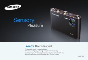 Manual Samsung NV3 Digital Camera