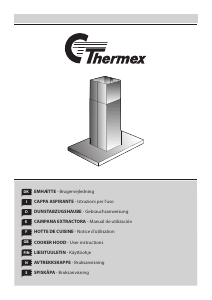 Manual de uso Thermex Decor 825 Campana extractora
