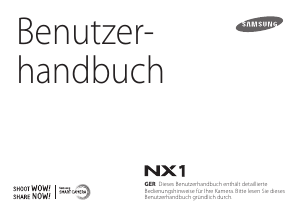 Bedienungsanleitung Samsung NX1 Digitalkamera