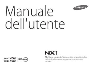 Manuale Samsung NX1 Fotocamera digitale