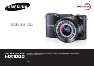 Mode d’emploi Samsung NX1000 Appareil photo numérique