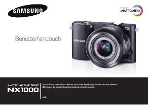 Bedienungsanleitung Samsung NX1000 Digitalkamera