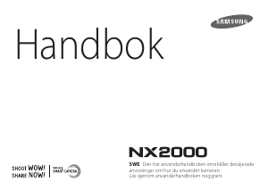 Bruksanvisning Samsung NX2000 Digitalkamera