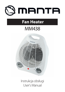 Manual Manta MM438 Heater