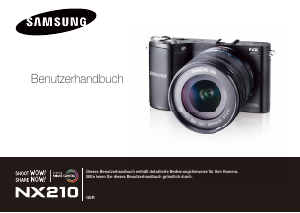 Bedienungsanleitung Samsung NX210 Digitalkamera