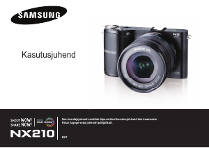 Kasutusjuhend Samsung NX210 Digitaalne kaamera