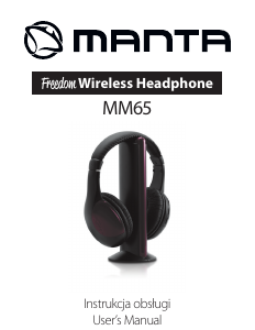 Instrukcja Manta MM65 Słuchawki