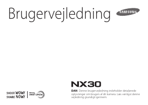 Brugsanvisning Samsung NX30 Digitalkamera