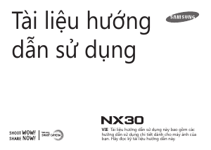 Hướng dẫn sử dụng Samsung NX30 Máy ảnh kỹ thuật số