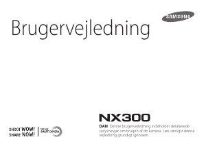 Brugsanvisning Samsung NX300 Digitalkamera