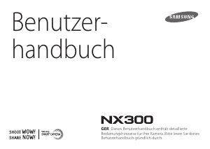 Vadovas Samsung NX300 Skaitmeninis fotoaparatas