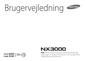 Brugsanvisning Samsung NX3000 Digitalkamera