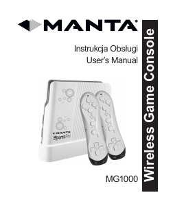 Instrukcja Manta MG1000 SportsPro