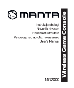 Manual Manta MG2000