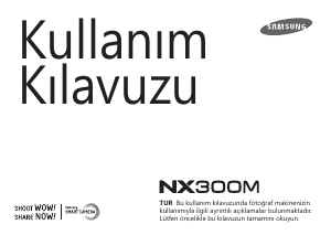 Kullanım kılavuzu Samsung NX300M Dijital kamera