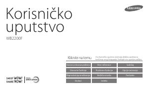 Priručnik Samsung WB2200F Digitalni fotoaparat