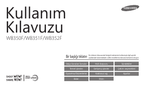 Kullanım kılavuzu Samsung WB350F Dijital kamera