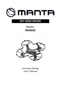 Handleiding Manta MDR002 Drone