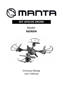 Instrukcja Manta MDR004 Sky Apache Dron