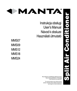 Használati útmutató Manta MMS09 Légkondicionáló berendezés