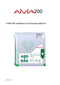 Manual Aivia A-MIP 200 Defibrillator