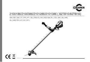 Bruksanvisning Cramer 82TB10 Grästrimmer