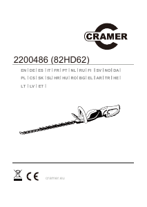 Manual Cramer 82HD62 Trimmer de gard viu