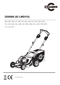 Návod Cramer 82LM51S Kosačka