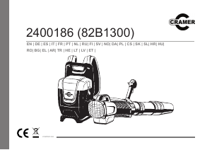 Manual Cramer 82B1300 Leaf Blower