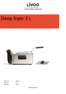 Manual Livoo DOC216 Deep Fryer