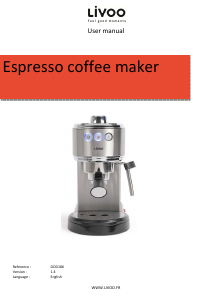 Manual Livoo DOD186 Espresso Machine