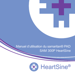 Mode d’emploi HeartSine samaritan PAD 300P Défibrillateur