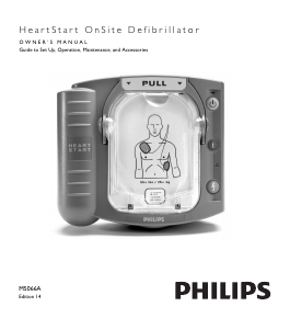 Manual Philips M5066A HeartStart Defibrillator