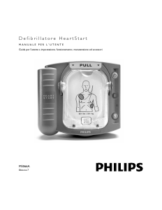 Manuale Philips M5066A HeartStart Defibrillatore