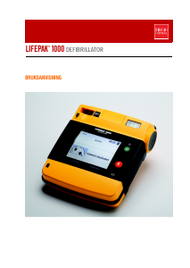 Bruksanvisning Physio Control Lifepak 1000 Hjärtstartare
