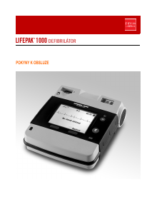 Manuál Physio Control Lifepak 1000 Defibrilátor
