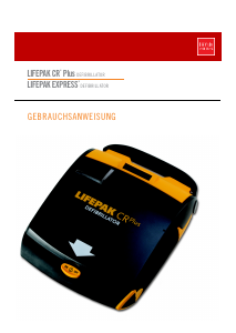 Bedienungsanleitung Physio Control Lifepak CR Plus Defibrillator