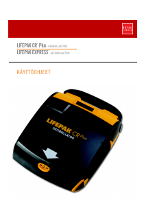 Käyttöohje Physio Control Lifepak CR Plus Defibrillaattori