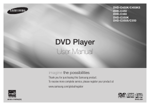 Manual Samsung DVD-C350 DVD Player