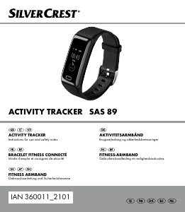 Manual SilverCrest IAN 360011 Activity Tracker