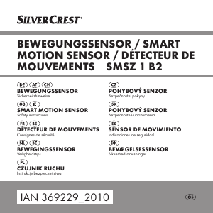 Mode d’emploi SilverCrest IAN 369229 Détecteur de mouvement